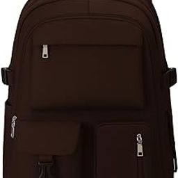 Executive Women's Multi-Function Backpack | For Regular Use | Lightweight Backpack- (Brown)-image-4