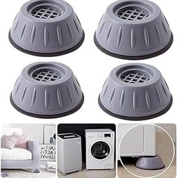 Anti Vibration Pads for Washing Machine | Washing Machine Feet Pads | Shock Absorber Noise Cancelling Washer Support | Washing Machine Anti Vibration Pad | Heightening Pads-7