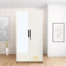 CASPIAN Furniture 2 Door Wardrobe for Bedroom || Living Room || Size in inches (75x30x19)-picture-13