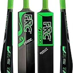 FEROC FRC Power MAX Academy Size (34" X 4.5") Jet Black Heavy Duty Plastic Cricket Bat for Ages 15 and Above Men Boys Unisex Children (Black)-image-40