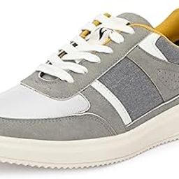 Mens Sneaker | Casual Shoes | Cushioned Insole | Lace-Up Design | Arch Support & Ventilated Comfort |Premium Lace-Up Sneakers | Perfect Pair with Casual Outfit (Aurelius)-picture-6