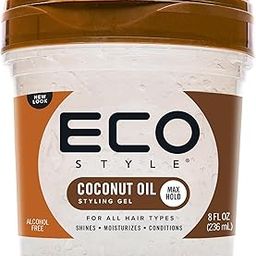 Eco Style Coconut Styling Gel, 8 Ounce-45