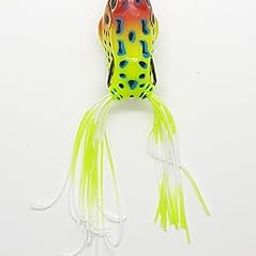 Fishing Lures Saltwater Silicone Soft Bait Artificial Baits, Fishing Spoon Double Hook | Fishing Lure Frog for Catch Fish | Pack of 1-picture-12
