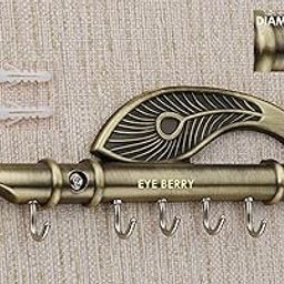 EYE BERRY BASI SALES WITH MISCELLANEOUS DEVICE Wall key holder Flute and Peacock Quills Key Holder Wall Hanging Stand Home Decor key holder key hook/holder/stand/hanger-15