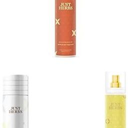Just Herbs Body Mist Spray Perfume - Apple Of The Eye 140Ml & Body Spray, Natural Deodorant - 150 Ml & Body Mist Spray For Unisex - Creamy Delight 140Ml-image-41