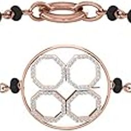 14K Rose Gold Diamond Bracelet for Women-image-27