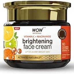 WOW Skin Science Vitamin C & Niacinamide Brightening Face Cream | Hydrates & Brightens Skin | Reduces Wrinkles | Fades Spots | Smoothens Complexion | Boosts Glow - 50 ml-38