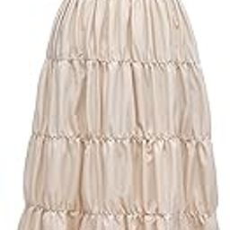 CLUB BOLLYWOOD®Medieval Chemise Dress Decoration Long Vintage Milesian Under Dress Fancy Dress Yellow XL| Costumes Reenactment Theater | Reenactment & Theater |1 Medieval Chemise Dress-image-13