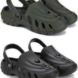 Lightweight Classic Clogs || Sandals with Slider for Men-Combo(2)-3137-3135-picture-47