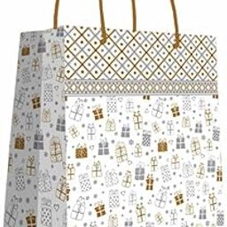 Gift N Greet Carry Paper Bag For Gifting Medium Size 26 * 10 * 32 cm 230 GSM Matte Finishing Gifts Bag Recyclable Eco-Friendly | Party Favor Bag For Birthday, Party | Goodie Bag Pack Of 5-image-72
