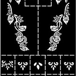 Temporary Tattoowala Trendy Floral Mehndi Sticker With Leaf Twists & Bold Design For Instant Festive Style-image-8