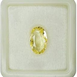 Natural AA++ Quality Pukhraj Yellow Sapphire 7.25 Ratti / 6.70 Carat Certified Original Loose Gemstone Unheated and Untreated-image-15