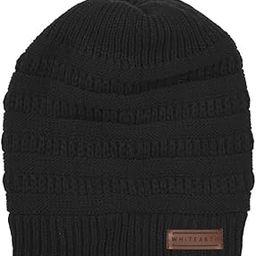 Warm Woolen Unisex Skull Cap with Fur Inside. Winter Stylish Soft Knit Beanie for Men and Women for Head and Ear Protection. (Glow)-image-75