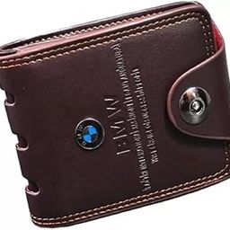 Men Formal Brown Artificial Leather Wallet (4 Card Slots)-picture-28