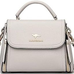 Soft Synthetic Leather Crossbody Handbags For Womens Versatile Large Capacity Cover Shoulder Bags For Women Red-image-1