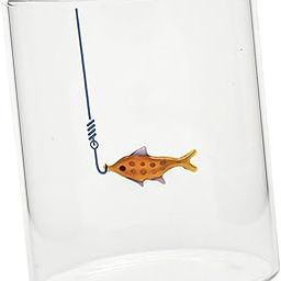 ARTISOUL® Drinking Glass Cup Creative Novelty Drinking Cup for Kitchen Office Birthday Champagne Fish | Kitchen, Dining & Bar | Glassware-image-51