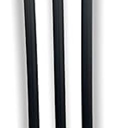 Thrifty Sports® Full Size 32" Heavy Plastic Cricket Stump Set wit Sets,Combo,Singles,Setwith Single (Full Set 32", Full Black)-picture-7