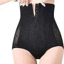 munaafi Hi-Waist Postpartum Zip Tummy Control Briefs Cotton Crotch Butt Lifter Shapewear Girdle Waist Belly Shapewear-picture-29
