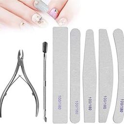 D.B.Z. Professional nail tool set, nail polish tool for removing dead skin and beautifying fingernails, portable professional nail polish tool set for nail art-image-20