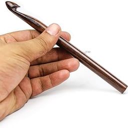 Nagina International Classic Handcrafted Deluxe Crochet Hooks | Knitting Needles Accessories (Rosewood, US Size P/16 -16 mm)-image-64