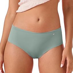 enamor Women's Nylon Classic Solid Hipster Panties (Pack of 1) (PH40_Jadeite-picture-1