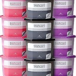 freshcant Moisture Absorber | Dehumidifier for Wardrobe, Cupboards & Drawers, Room, Car, Shoe rack | Season XL Pack of 12 | Protect Against Moisture, Mold, Fungus & Odor | Rose, Lavender & Charcoal-image-79