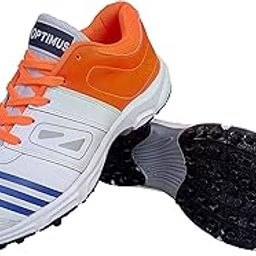Unisex Cricket Studs Football Studs Running Studs Shoes with PU Sole Speed Series Size 6 (Orange)-image-87