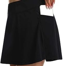 Women's Swim Skirts Tankini Bottom with Side Pocket Swimsuit-image-62