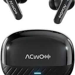 DwOTS 333 | 120Hrs Playtime | Hexa Mics with Hybrid ANC & AI-ENC | 48dB Noise Cancellation | 50ms Low Latency | Dual Device Connectivity - Raisin Black-1