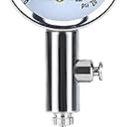 Air Gauge, Portable Metal Mini Ball Pressure Gauge, Lightweight Sturdy Anti-Rust for Basketball, Football, Volleyball-19