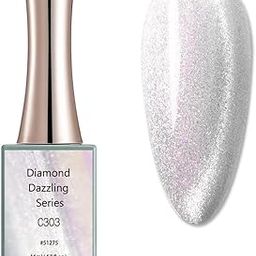 CANNI Gel Nail Polish Diamond Dazzling Gel Series Nail Gel UV Gel Nail Art Starter Manicure Salon DIY at Home - C303-image-89