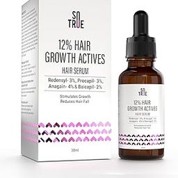 Hair Growth Serum - 12% With 3% Redensyl - 2x Better Results than Minoxidil | 3% Procapil, 4% Anagain & 2% Baicapil | Hair Growth Actives, Hair Fall Control Serum For Women & Men, For All Hair Types, 30ml-image-17