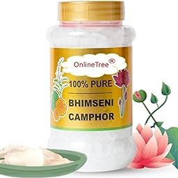 OnlineTree 100% Pure Bhimseni Camphor (Original) for Spiritual and Fragrance Use, Multi-Purpose Natural Crystals | Premium Camphor For Puja, Aromatherapy & Air Freshener | Sweet Fragrance (500 g)-image-66