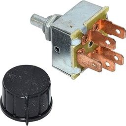 HAOYU Rotary 3 Speed Blower Switch Universal 'INDAK' with Plastic 'FAN' Knob-image-34