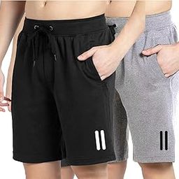 West Gate Clothing Plus Sizes Men's Cotton Knee Length Shorts | Casual and Night Wear Mens Shorts | A1-image-12