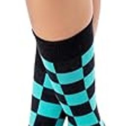 Demon Slayer Tanjiro Kamado Inspired Premium Designer Socks | (Crew Length | Combed Cotton | Free Size (UK 7-12))-image-25