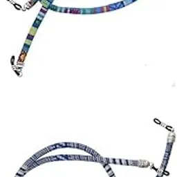 ZOOMELLA 2 Pieces Ethnic Coarse Cotton Eyeglass Rope Sunglasses Holder Retainer Cords-picture-5