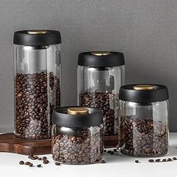 SHIPLORD® Airtight Coffee Bean Storage Container - Preserve Freshness & Flavor Vacuum Seal for Maximum Aroma Keeps Coffee Beans Fresh Longer-image-65