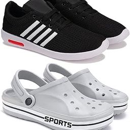 Latest Stylish Sports Shoes | Lace-Up Lightweight Shoes for Running, Walking, Gym,Trekking and Hiking Shoes for Men-image-55