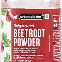 Urban Platter Dehydrated Beetroot Powder, 200g |Sweet and Earthy | Natural Food Colorant | Additive Free-image-80