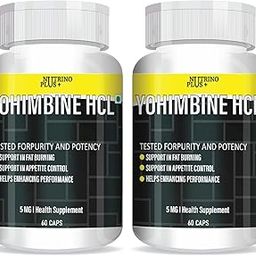 Nutrinoplus Yohimbine HCL 5mg Weight Management Supplement, 60 Capsules | Fat Burning, Performance Support, Appetite Control | Formulated in USA (2)-image-17