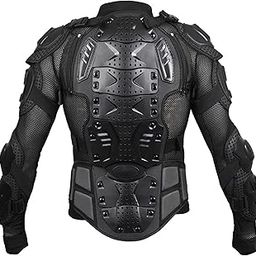NIKAVI Protective Gear Riders Jacket for Motorcycle (Black , L)-image-62