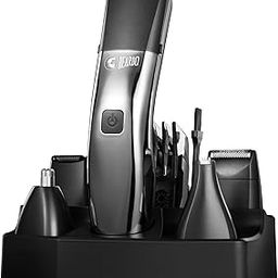 Beardo Chrome Beast Multipurpose Full Body Groomer Trimmer Set For Men | 40 Length Settings | 8 attachments | Beard/Hair/Body/Precision/Ear/Nose Trimmer|With Dock|90 min. run time | All-in-1 trimmer | Gift For Brother | Gift For Friends-27