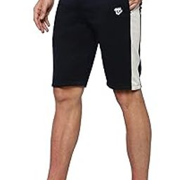 Soft Cotton Shorts for Men with 2 Side Zipper Pockets and a Back Pocket.-image-110