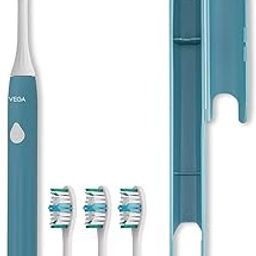 Vega CareOne C3 Electric Toothbrush Battery Operated with IPX7 Waterproof, 3 Brush Head, 2 Min Auto-Timer, 40000 Vibration/Min, 60 Days Battery Life, 2 Vibration Mode for Adult, Teal, (VETB-03)-image-98