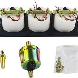Enakshi® Car 3 in 1 Gauges 52mm Lighting Meter Voltage 8-16V 0-7kg Panel Kit TAG02|Parts & Accessories | Car & Truck Parts | Exterior | Exterior Door Handles-32