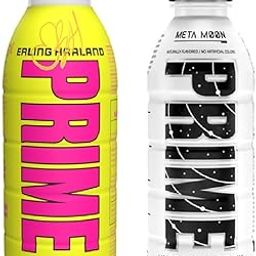 Prime Energy Drink Combo Pack Meta Moon VS Erling Haaland Boost Your Self With Energy Drink, Each 500 ml, Pack of 2 (From USA)-image-0