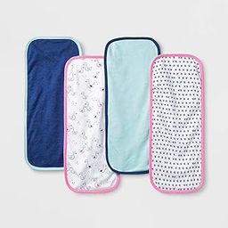 TuddyBuddy Baby Burp Cloth Towel Napkins for Baby Large 17x6 Inches, Fine Double Layer 100% Cotton (Pack of 4, Ducks & Crisscross, 50X20 Cms)-image-97