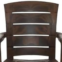 Minimal Room Furniture Plastic Chair with arm, Matt & Gloss Pattern Plastic Chair for Home,Living Room,Outdoor, Bedroom |Single| Bearing Capacity Upto 150Kg-image-28