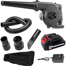 H&HGOLDI Cordless Leaf Blower with Battery & Charger | Handheld Electric Blower & Vacuum 2-in-1 | Portable for Lawn Care, Dust, and Snow Removal-image-89